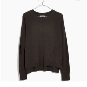 Madewell Patch Pocket Pullover Sweater